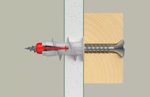 Lade das Bild in den Galerie-Viewer, fischer Gipskartonplatten-Dübel DuoBlade K