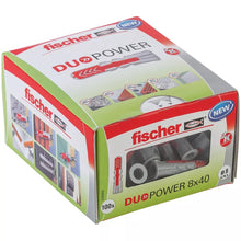 Lade das Bild in den Galerie-Viewer, fischer DuoPower 8 x 40 LD 100 Stck. Packung