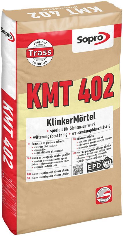 KMT 402 - Klinker Mörtel Trass