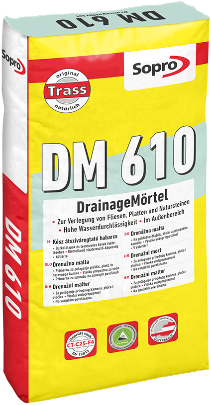 DM 610 - DrainageMörtel