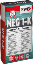 Lade das Bild in den Galerie-Viewer, MEG 1-K | megaFlex 1-K Flexkleber C2 FE S1 – Schnellflexkleber für Feinsteinzeug &amp; Naturstein
