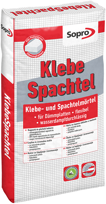 Klebe Spachtel