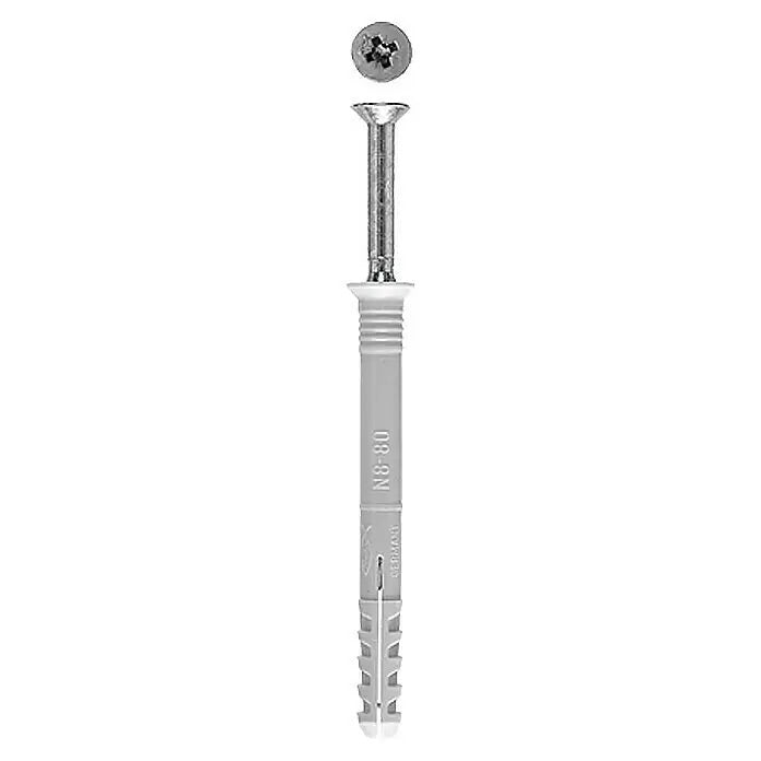 fischer Nageldübel N 6 x 80/50 S Senkkopf Packung 50 Stück
