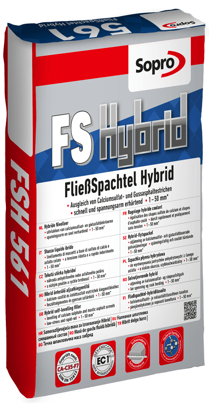 Fließ Spachtel Hybrid - FSH 561