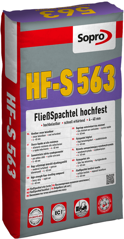 FließSpachtel hochfest - HF-S 563