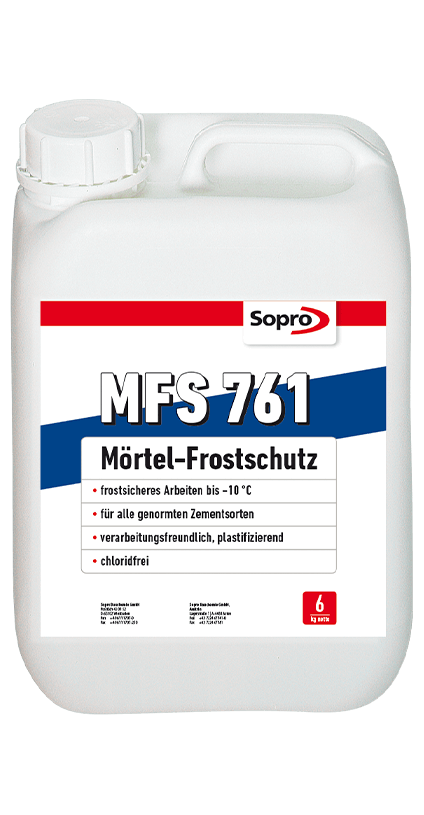 MFS 761 - Mörtel-Frostschutz