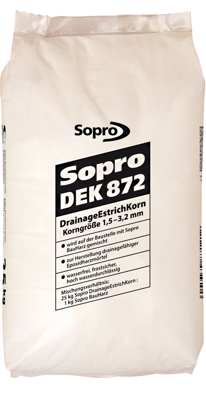 DEK 872 - Drainage Estrich Korn 1,5-3,2 mm