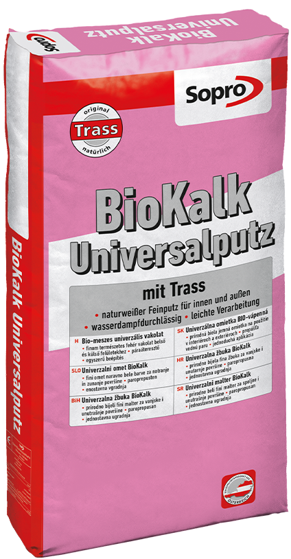 BioKalk Universalputz - mit Trass