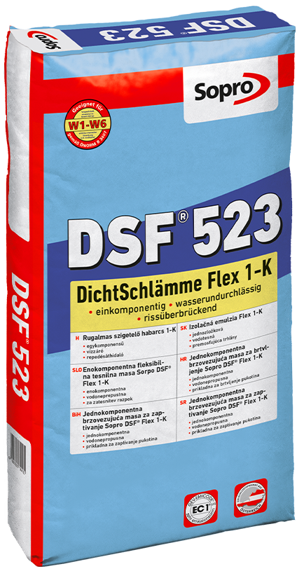 DSF® 523 - Dicht Schlämme Flex 1-K