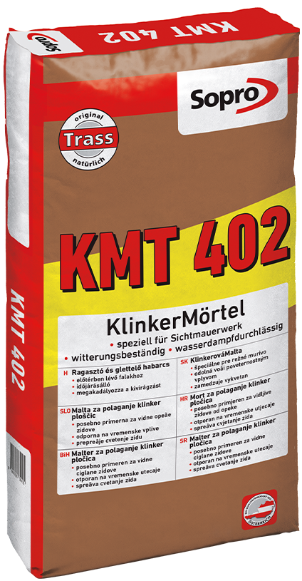 KMT 402 - Klinker Mörtel Trass