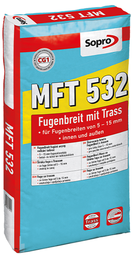 MFT 532 - Fugenbreit mit Trass 5-15 mm