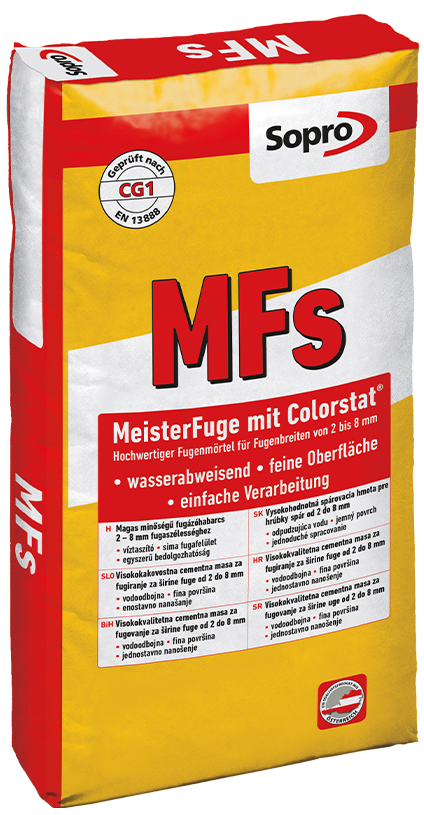 MFs 2-8 mm - Meister Fuge mit Colorstat® 2-8 mm