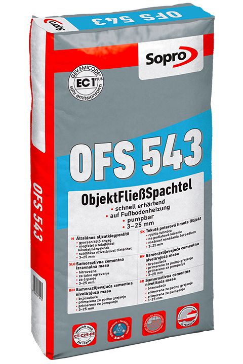 OFS 543 - Objekt Fließ Spachtel