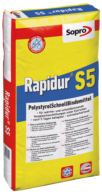 Rapidur S5 - Polystyrol Schnell Bindemittel
