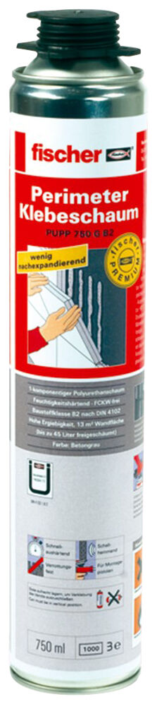 fischer Pistolenschaum PUP P 750 GB 2