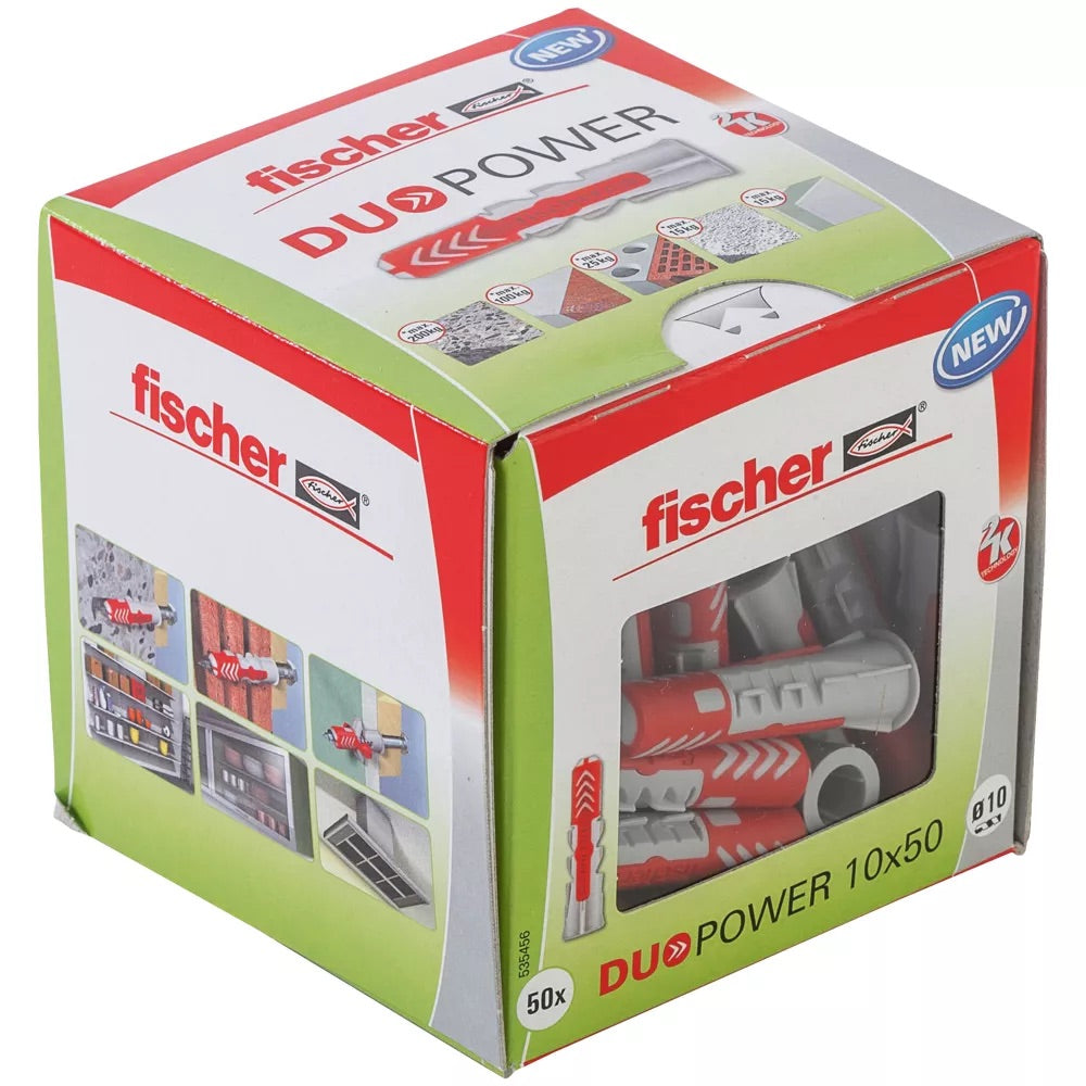 fischer DuoPower 10 x 50 LD Pckg. 50 Stück