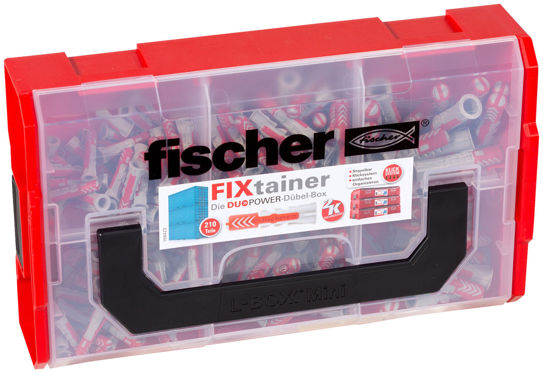fischer FixTainer - DuoPower (210 Teile)