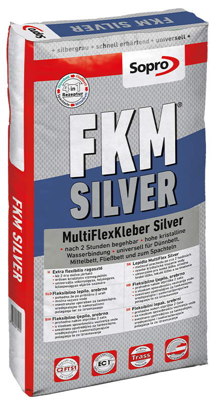 FKM ® Silver - MultiFlexKleber Silbergrau