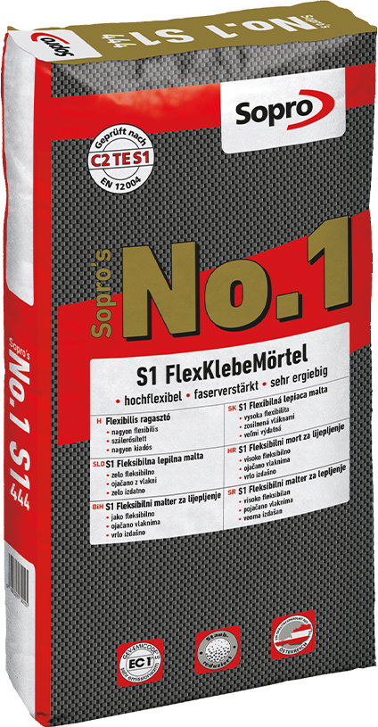 Sopro’s No.1 S1 444 - Flex Klebe Mörtel