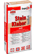 Lade das Bild in den Galerie-Viewer, Steinkleber weiß - flexibel
